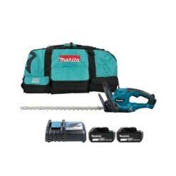 Makita DUH507 18V LXT Cordless 500mm Hedge Trimmer With 2 X 6.0Ah Batteries, Charger & LXT600 Tool Bag