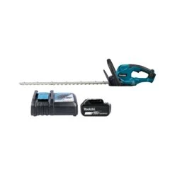 Makita DUH607 18V LXT Cordless 600mm Hedge Trimmer With 1 X 5.0Ah Battery & Charger