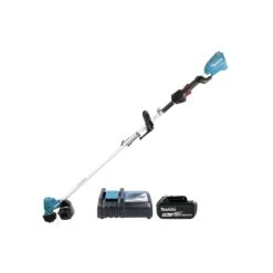 Makita DUR191LRT8 18V Cordless Brushless Split Shaft Line Trimmer With 1 X 5.0Ah Battery & Charger