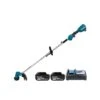 Makita DUR192 18V LXT Cordless Brushless 300mm Loop Handle Line Trimmer With 2 X 6.0Ah Batteries & Charger