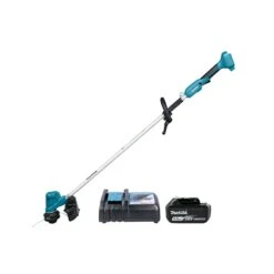 Makita DUR194RTX2 18V Cordless Brushless 280mm Line Trimmer With 1 X 5.0Ah Battery & Charger
