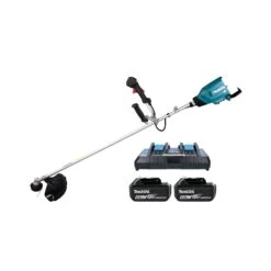 Makita DUR369APG2 18V/36V LXT Cordless Brushless Brush Cutter With 2 X 6.0Ah Batteries & Charger