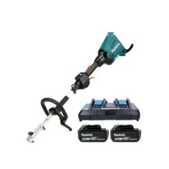 Makita DUX60PT2 18V / 36V LXT Cordless Brushless Split Shaft With 2 X 5.0Ah Batteries & Charger