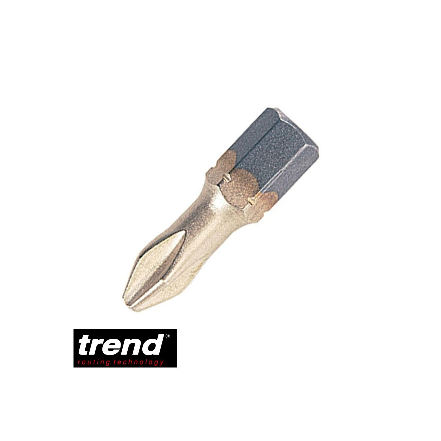 Trend SNAP/IPH2/20 Snappy 25mm Bit Phillips 2 Titanium Nitride Coated Pack Of 20