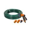 Faithfull FAIHOSE20AV PVC Garden Hose 20m With Fittings & Spray Gun