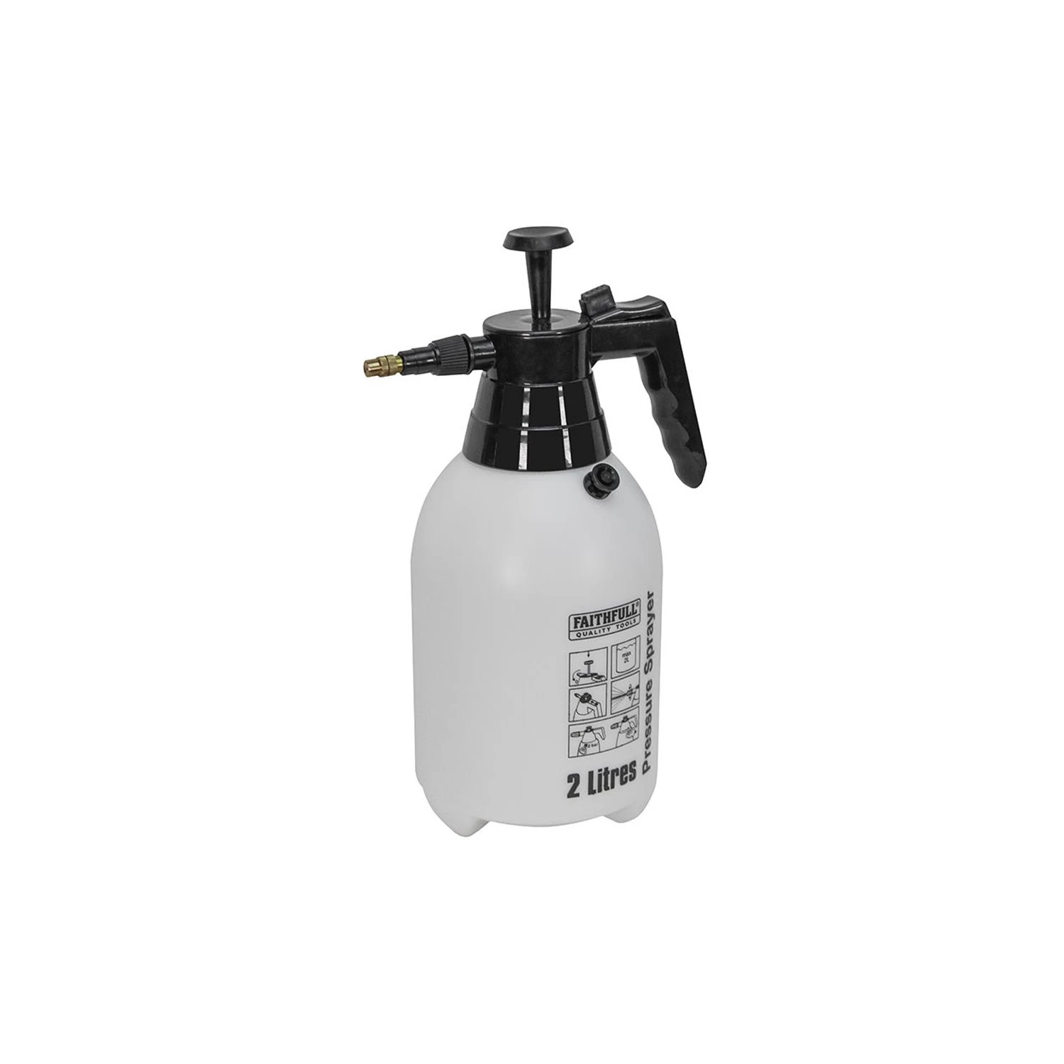 Faithfull FAISPRAY2 Hand Held 2 Litre Pressure Sprayer