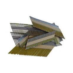 Fasco FNH3490SS Round Head Stainless Steel 34° Angle Smooth Shank Framing Nails 90mm - Box Qty. 1000