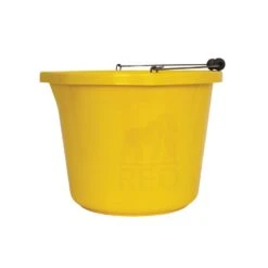 Red Gorilla GORPRMY 14 Litre (3 Gallon) Premium Bucket - Yellow