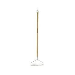 Kent & Stowe K/S70100057 Stainless Steel Long Handled Soil Rake, FSC