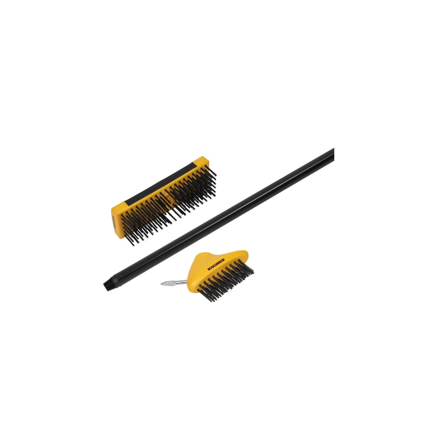 Roughneck ROU52090 Patio & Decking Brush Set 3 Piece - Image 4