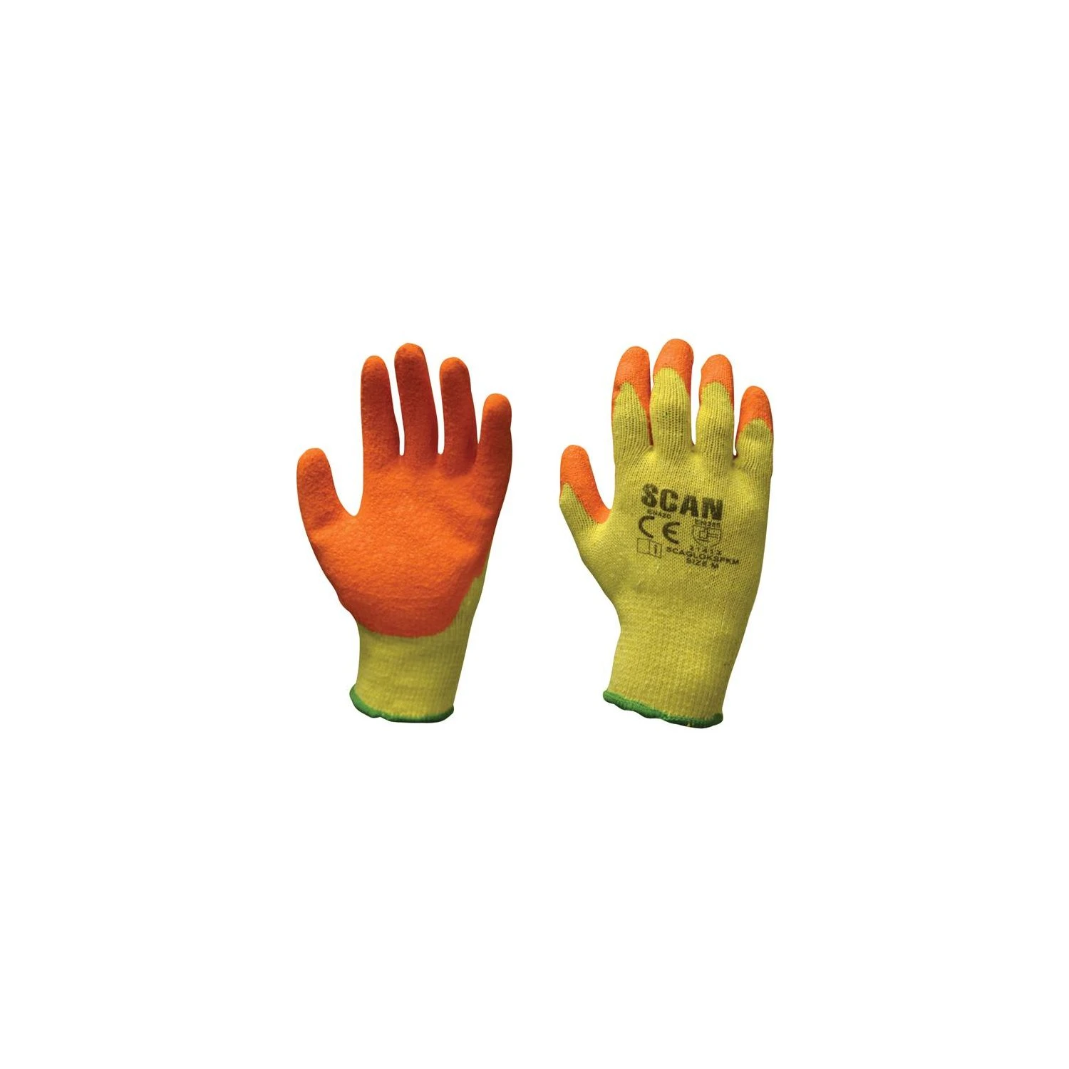 Scan Knitshell Latex Palm Gloves - XL (Size 10) - Image 3