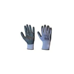 Scan Breathable Microfoam Nitrile Gloves - L (Size 9)