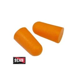 SCAN Tapered Foam Earplugs 6 Pairs SNR29