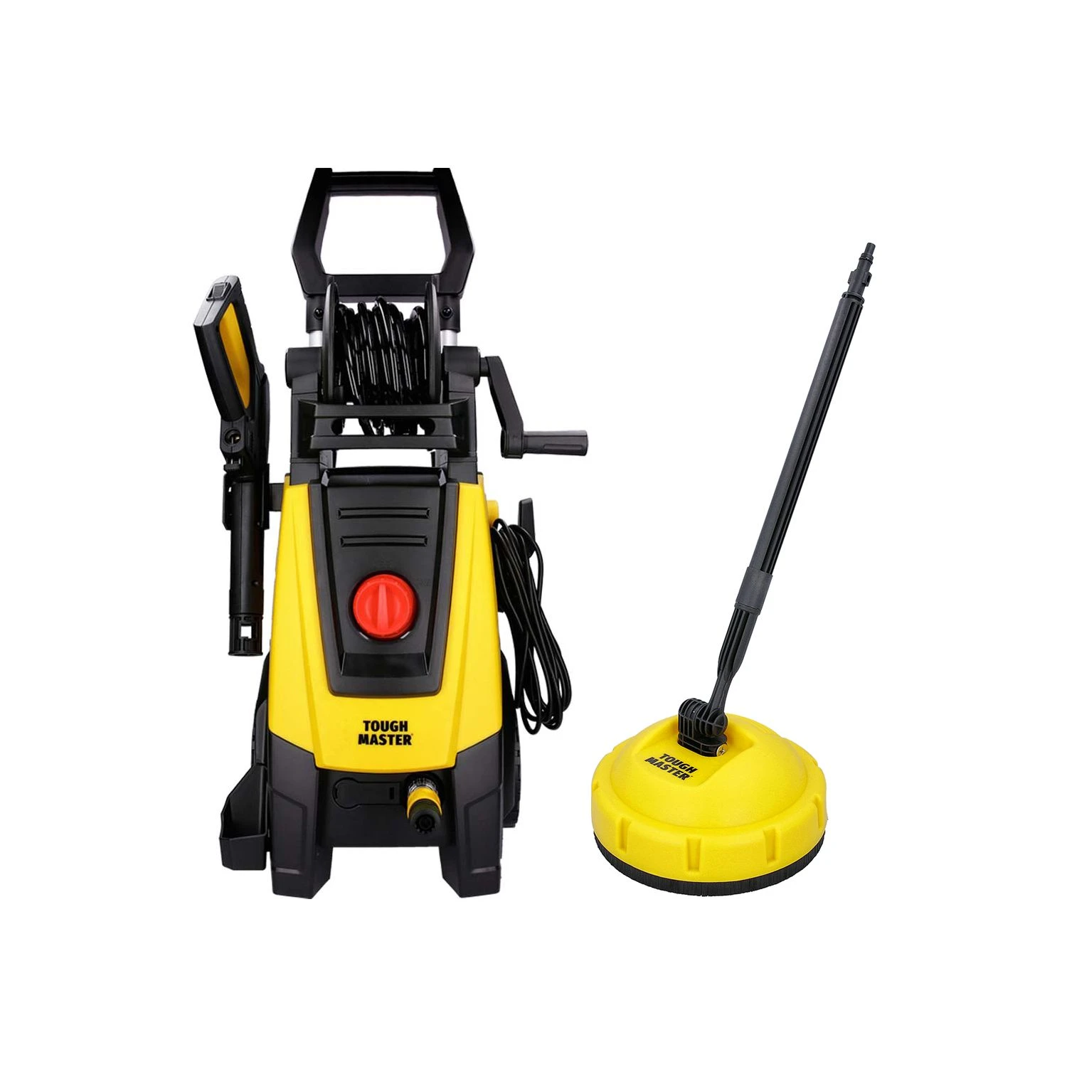 TOUGH MASTER® Pressure Washer Jet Power Patio Cleaner 160bar Lightweight