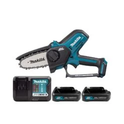 Makita UC100D 12Vmax CXT Cordless Brushless 100mm / 4" Pruning Saw With 2 X 2.0Ah Batteries & Charger