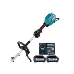 Makita UX01GD202 40Vmax XGT Cordless Brushless Split Shaft With 2 X 2.5Ah Batteries & Charger